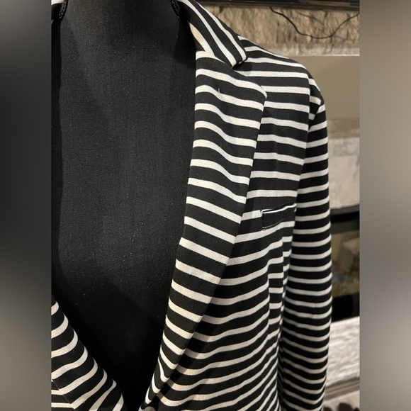 Mossimo‎ size XXL black and white striped blazer - Picture 5 of 14